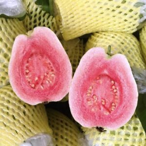 Fresh pink guava (organic fruit)-US